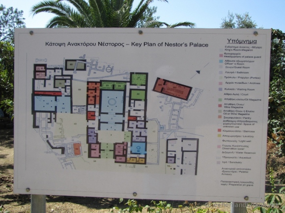 Palast des Nestor, Peloponnes, Griechenland